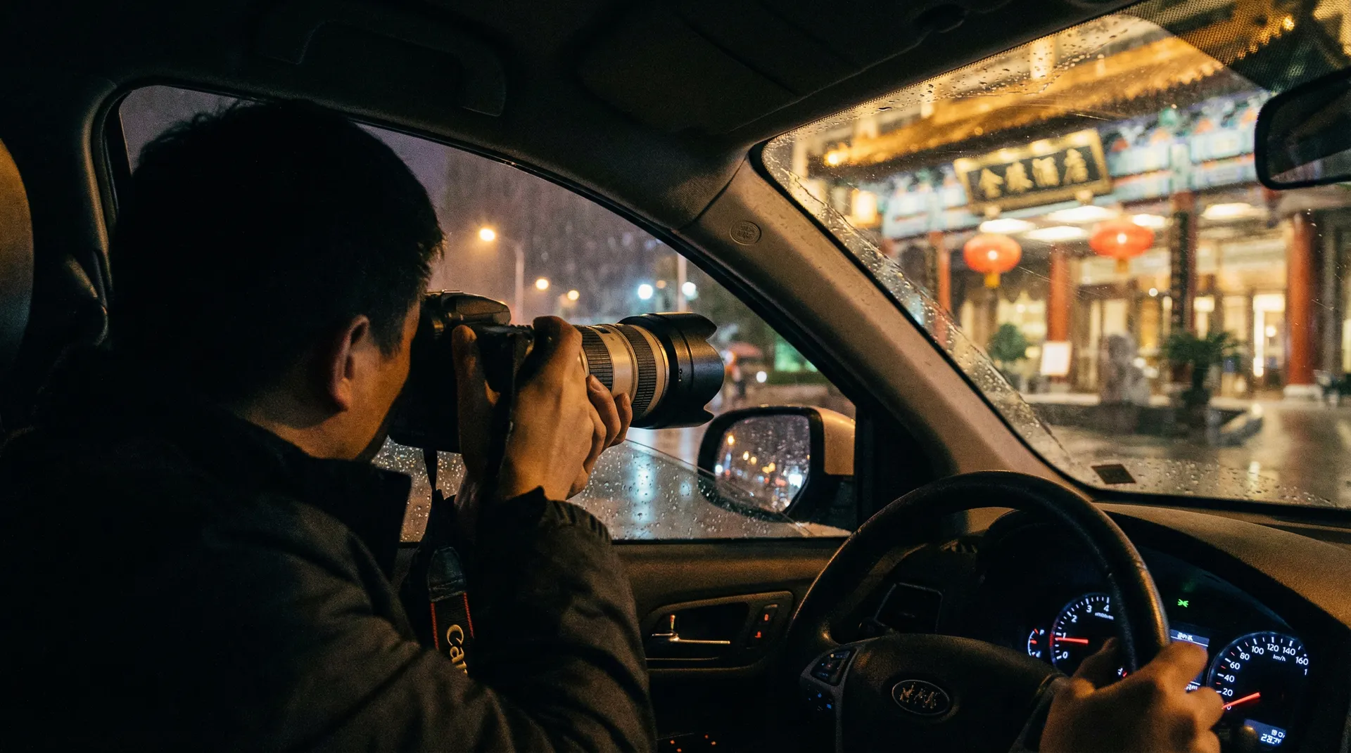 竟博体育app - 记者深夜跟踪拍摄明星行踪